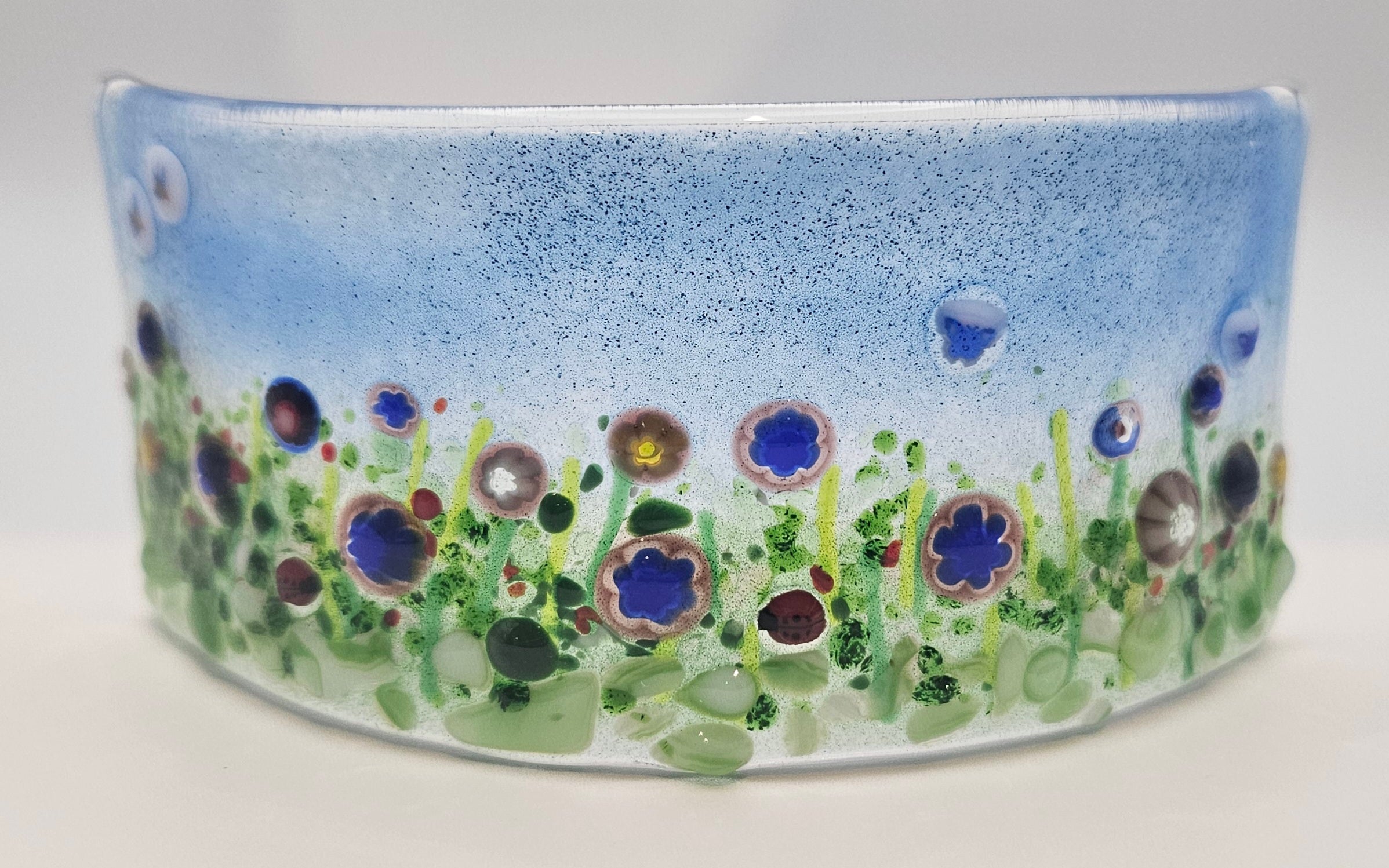 Wildflowers in glass