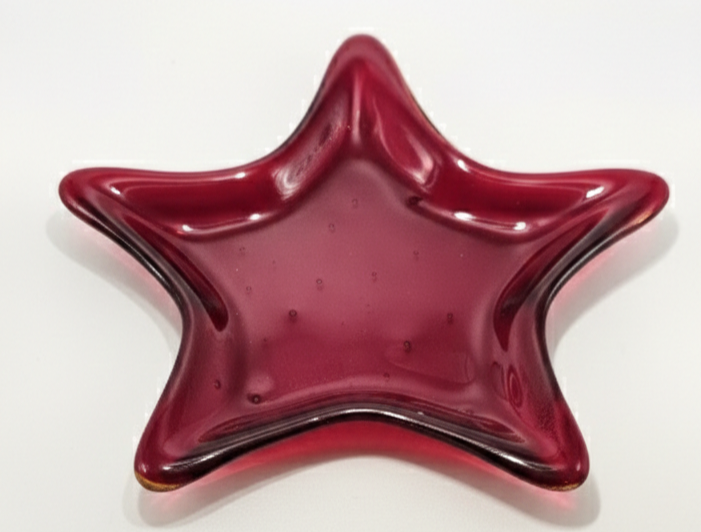 Crimson Star Dish
