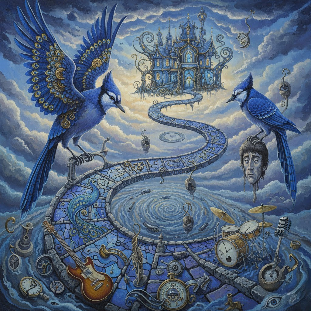 The Foggy Labyrinth of Blue Jay Way