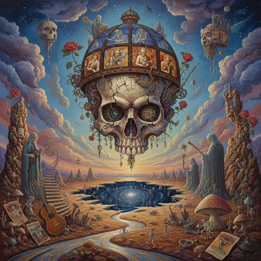The Skull Cathedral of the Grateful Dead