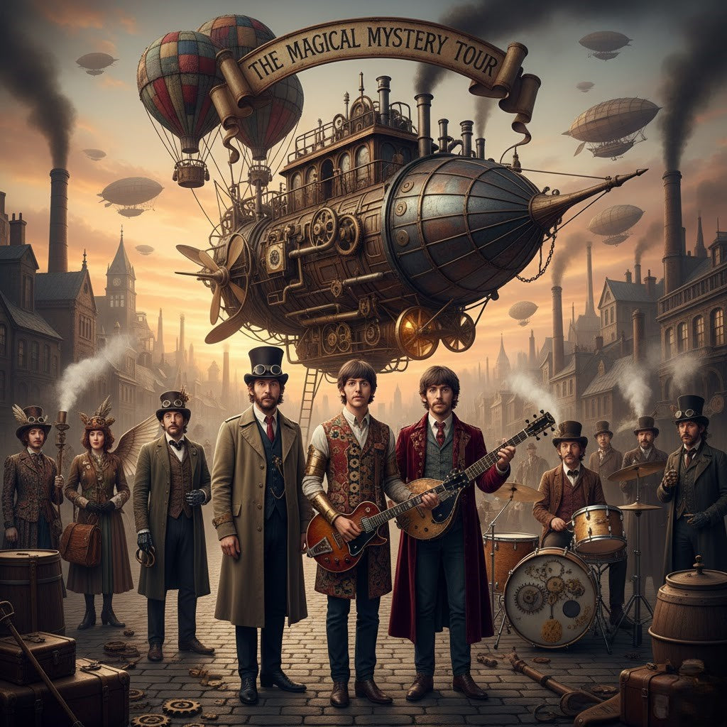 The Steampunk Voyage of the Magical Mystery Tour