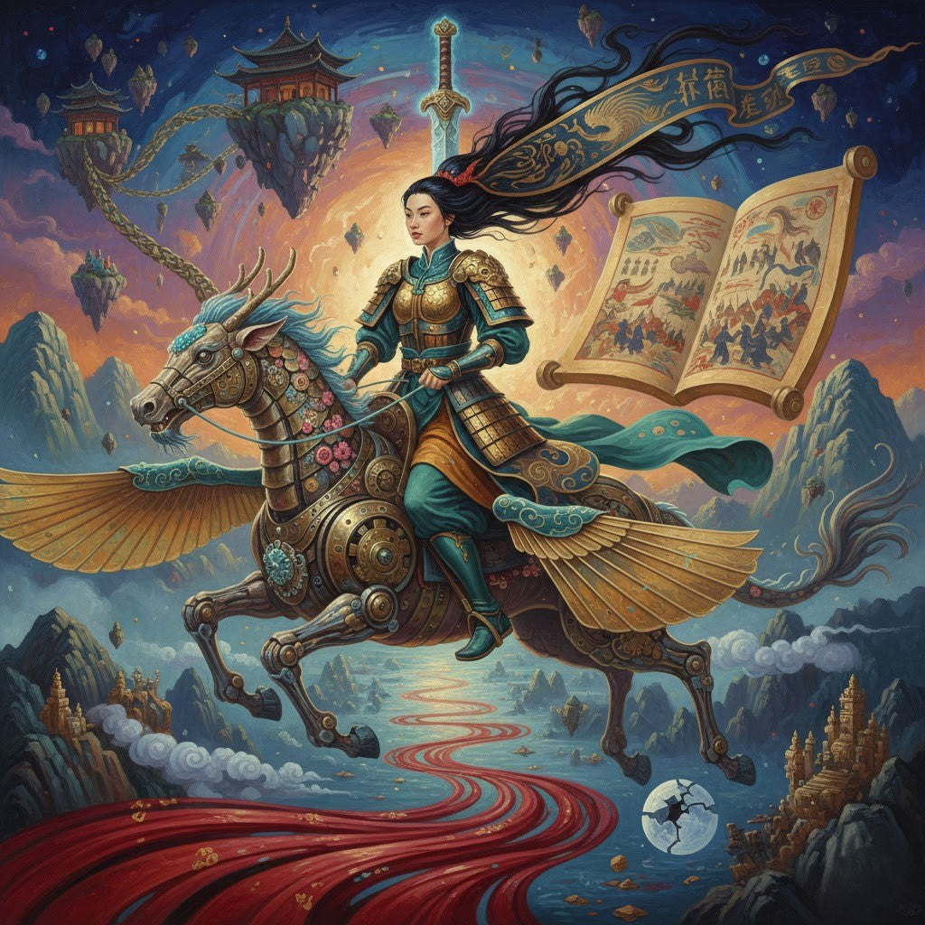The Mythic Charge of Mulan