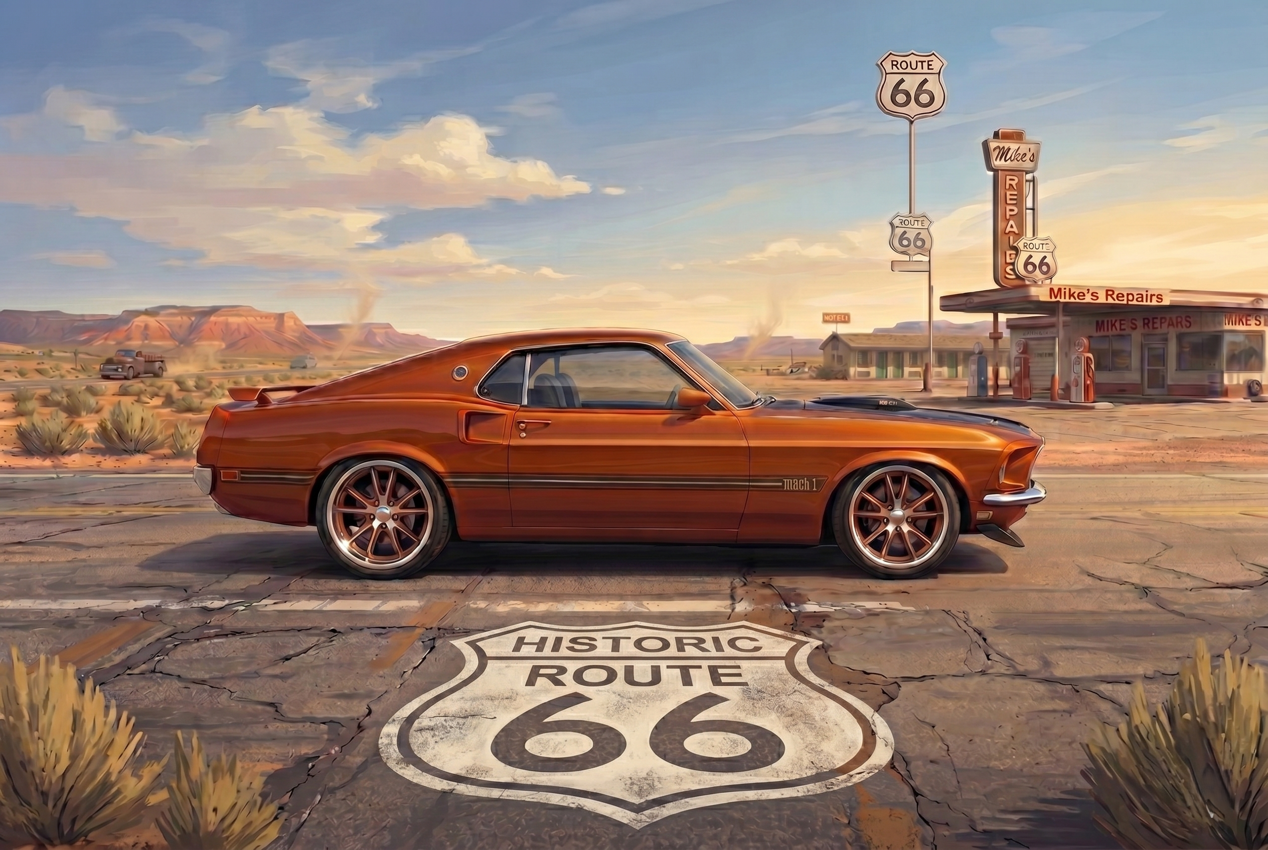 Mike's Repair Shop Route 66