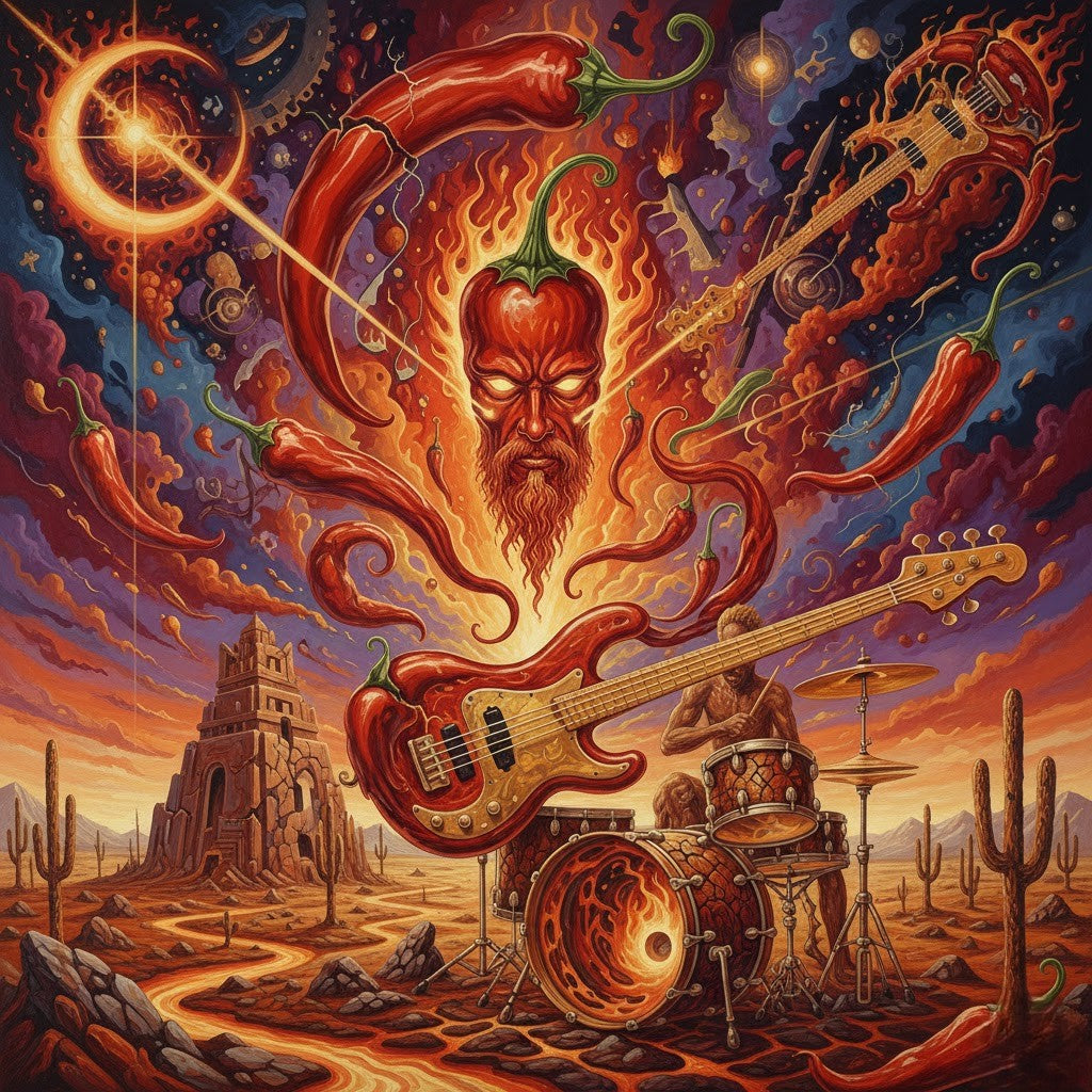 The Desert Fire of the Red Hot Chili Peppers