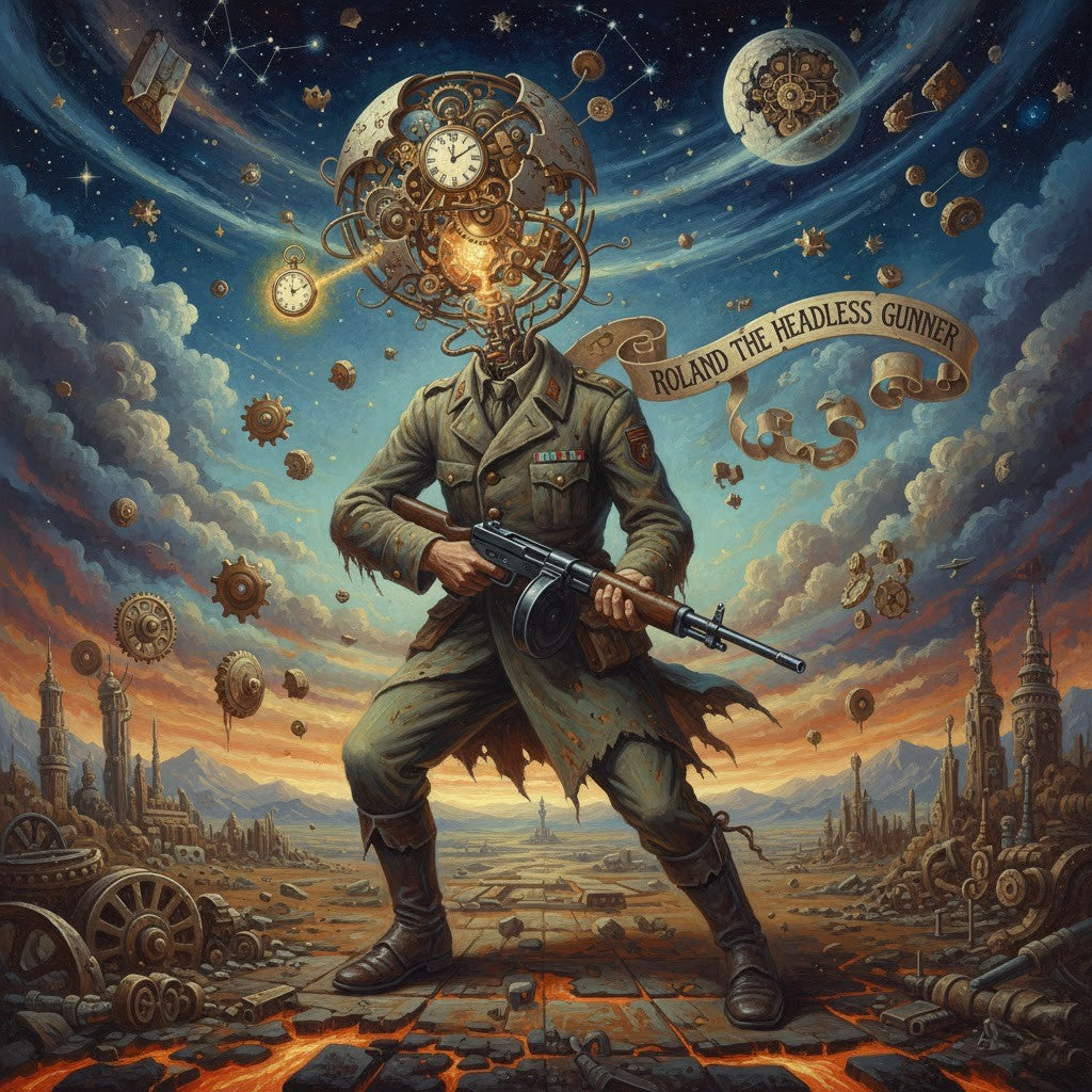 The Eternal Vigil of Roland the Headless Thompson Gunner