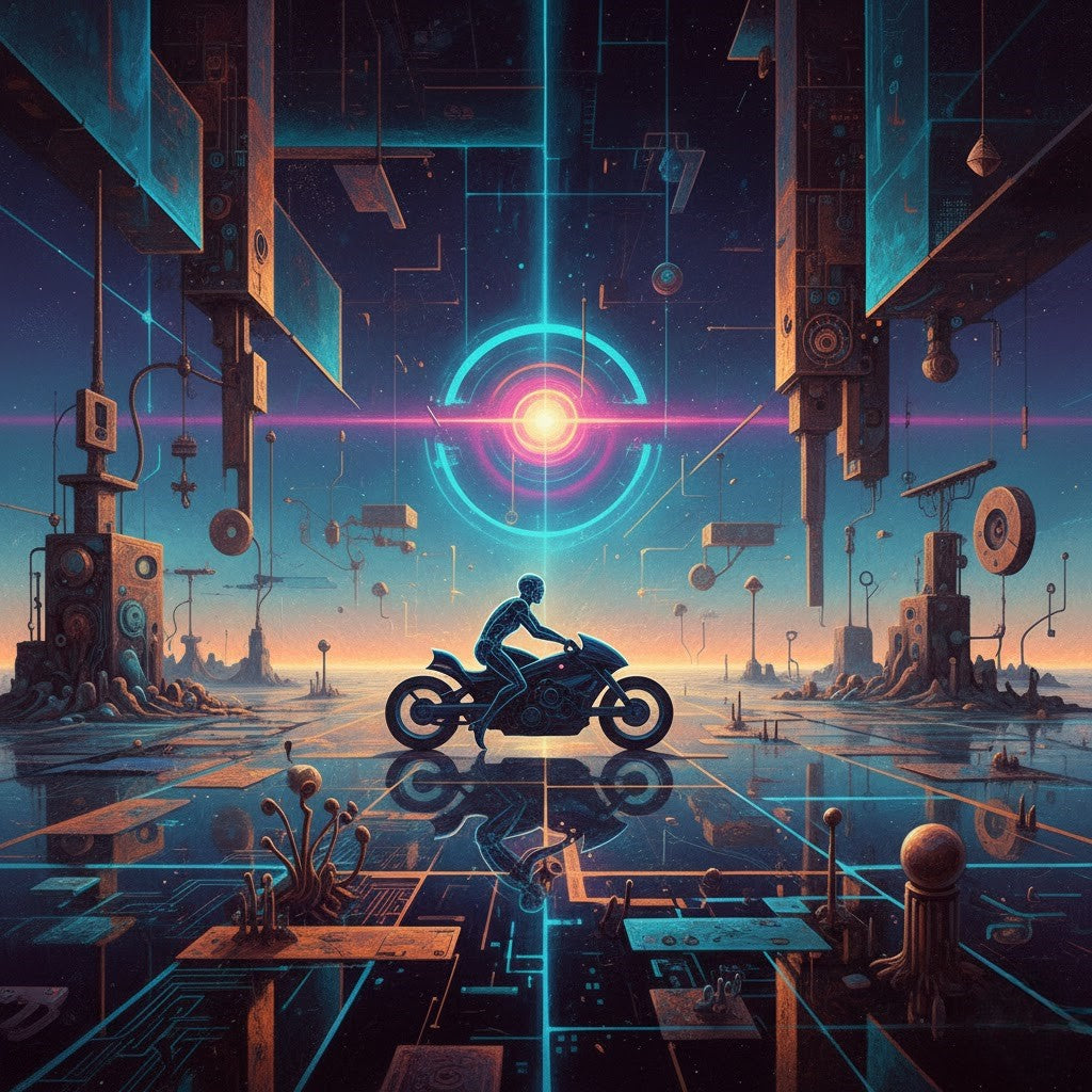 The Neon Grid of TRON