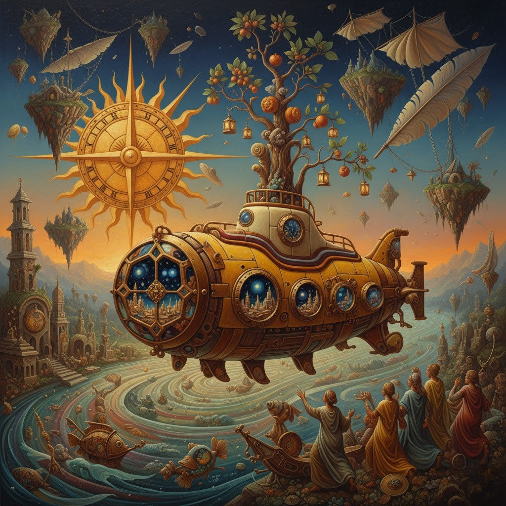 The Voyage of the Yellow Submarine